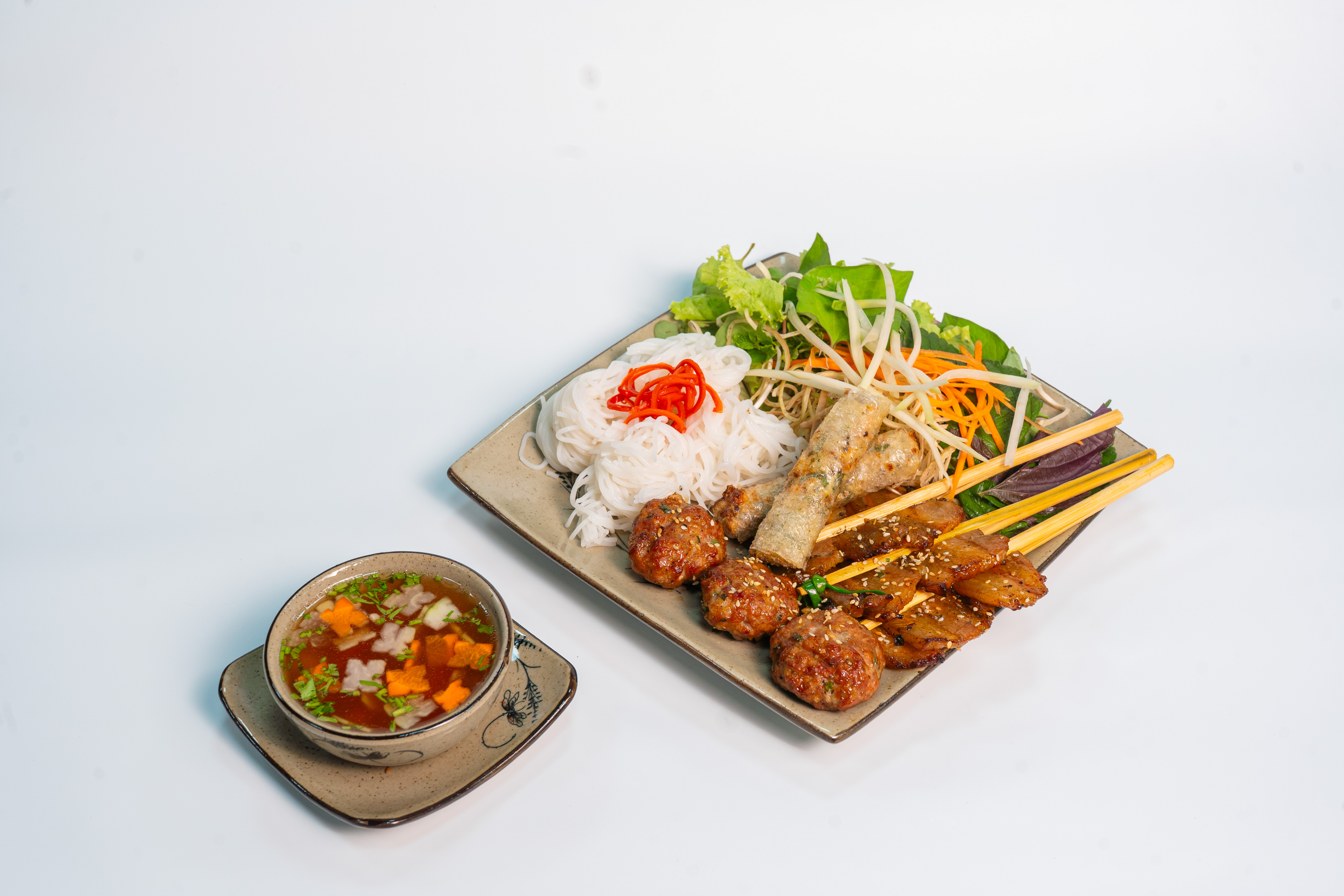 Món bún chả Hà Nội