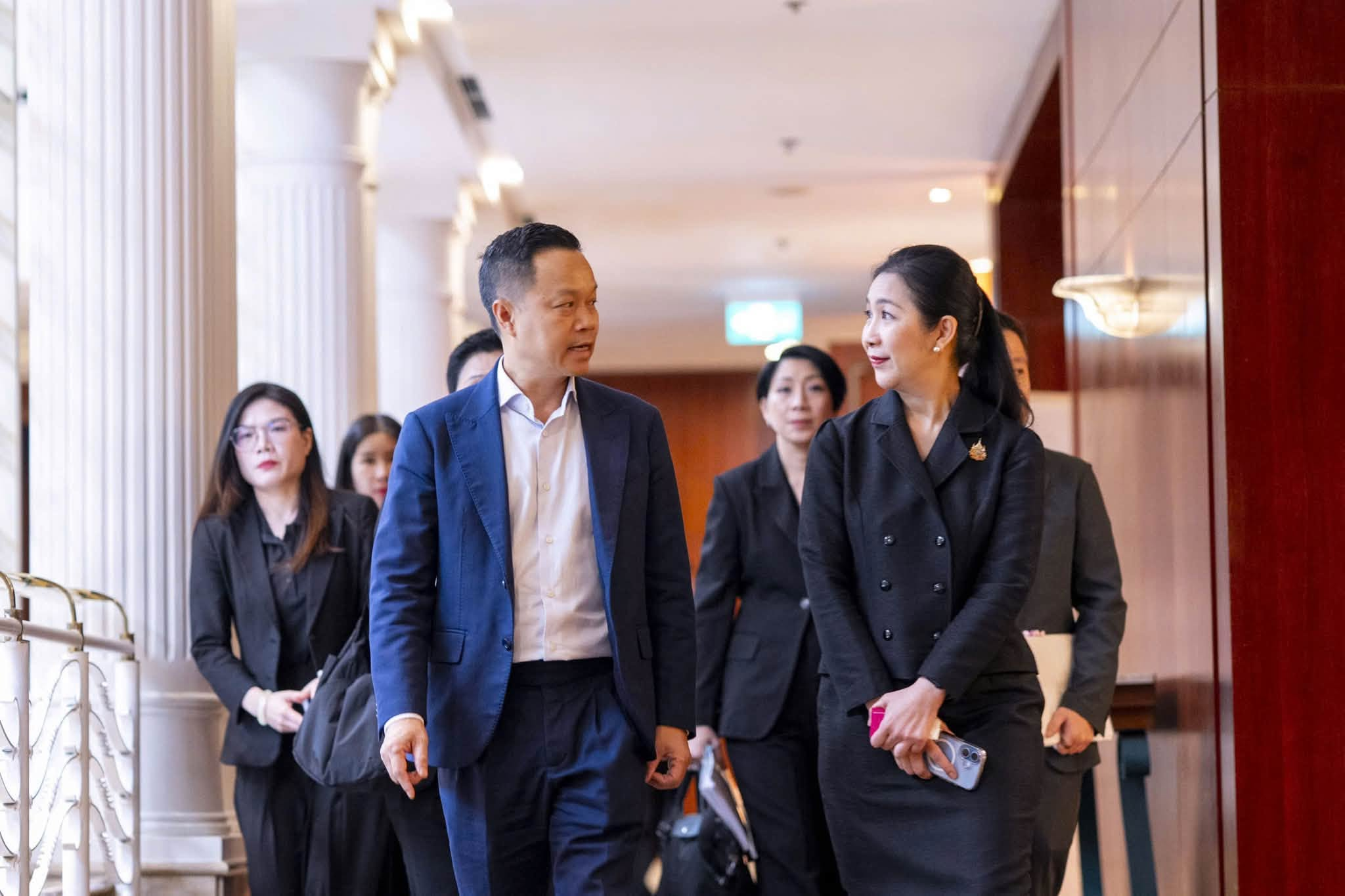 Ông Nguyễn Đức Quỳnh trong buổi gặp gỡ phái đoàn xúc tiến thương mại tại TP.HCM ngày 26/08/2026.