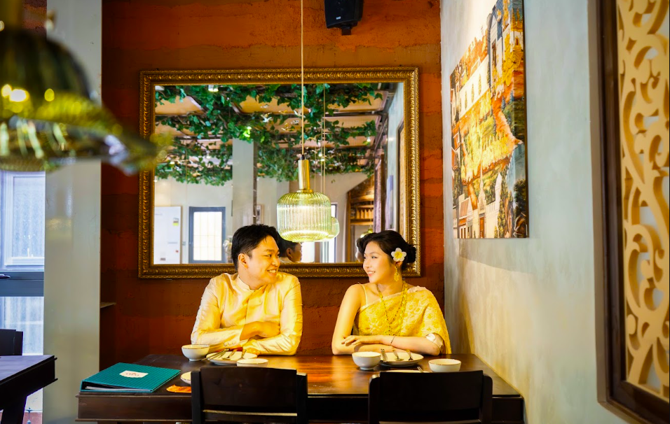 Bữa trưa là thời điểm Thai Siam Kitchen phát huy lợi thế rất rõ.