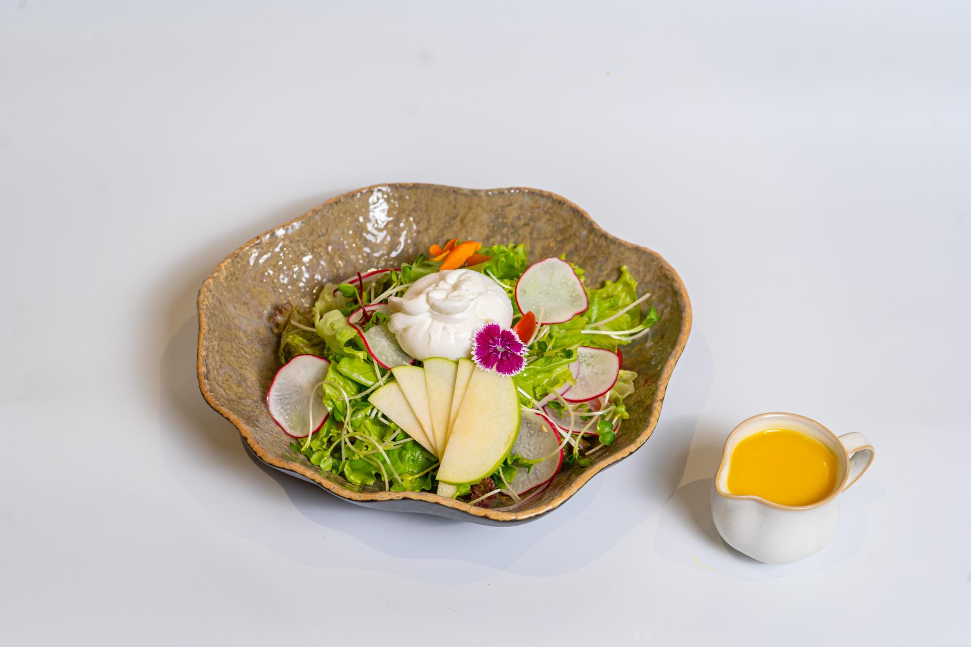 Xà Lách Phô Mai Tươi Burrata (50g)